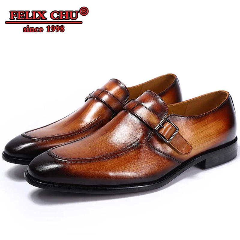 FELIX CHU - ELEGANT MEN CASUAL SHOES GENUINE COW LEATHER OFFICE BUSINESS BROWN BUCKLE STRAP FORMAL LOAFERS DRESS CASUAL SHOE MEN
FELIX CHU - ELEGANT MEN CASUAL SHOES GENUINE COW LEATHER OFFICE BUSINESS BROWN BUCKLE STRAP FORMAL LOAFERS DRESS CASUAL SHOE MEN