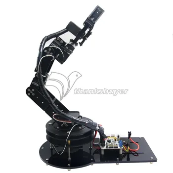 6 DOF Control Kit Arm Clamp Claw Servos Swivel Rotating Machinery Mechanical Robot Structure Full Set Mechanical Arm
6 DOF Control Kit Arm Clamp Claw Servos Swivel Rotating Machinery Mechanical Robot Structure Full Set Mechanical Arm