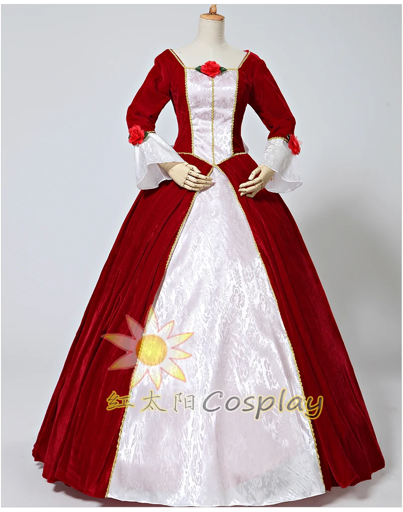 100%real red velvet belle princess mermaid ball gown medieval dress Renaissance Gown princess Victoria can customs size
100%real red velvet belle princess mermaid ball gown medieval dress Renaissance Gown princess Victoria can customs size