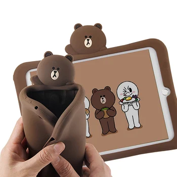 Bear Silicone Soft Case Stand Case For iPad Mini 4 3 2 1 Pro 9.7 10.5 Inch 2 3 4 For iPad Air 2 1 2017 2018 A1822 A1823 P15
Bear Silicone Soft Case Stand Case For iPad Mini 4 3 2 1 Pro 9.7 10.5 Inch 2 3 4 For iPad Air 2 1 2017 2018 A1822 A1823 P15