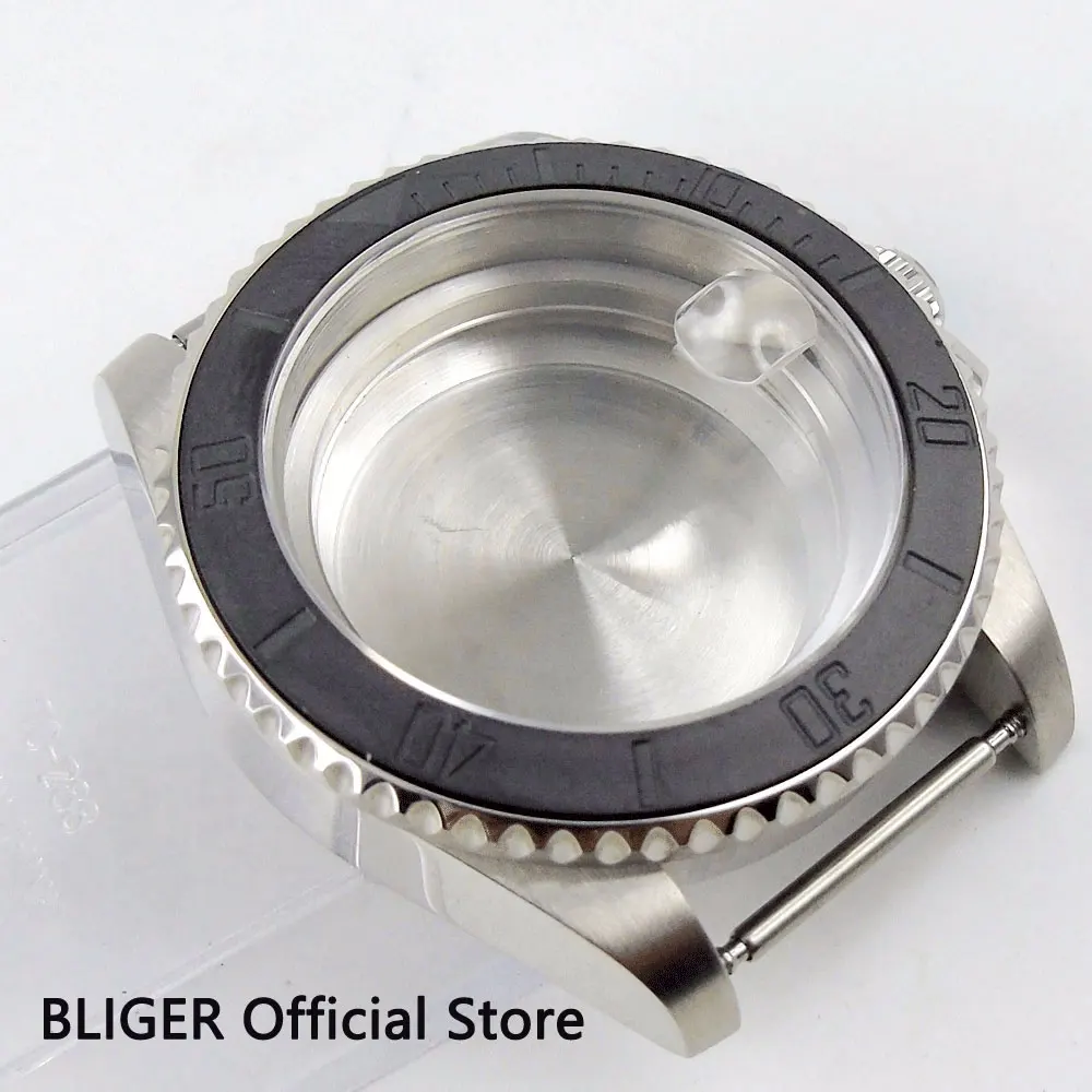 40MM Black Stainless Steel Watch Case Watch Part Ceramic Bezel Sapphire Glass Fit For ETA 2836 Automatic Movement Watch Men
40MM Black Stainless Steel Watch Case Watch Part Ceramic Bezel Sapphire Glass Fit For ETA 2836 Automatic Movement Watch Men