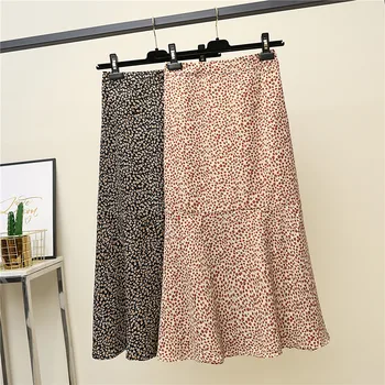 2019 Summer new chiffon floral skirt female long section high waist elastic ruffled bag hip fishtail skirt
2019 Summer new chiffon floral skirt female long section high waist elastic ruffled bag hip fishtail skirt