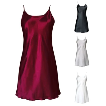 2018 Women's Satin Nightdress Sexy Lotus Hem Sling Dress Chemise Mini Nightgown
2018 Women's Satin Nightdress Sexy Lotus Hem Sling Dress Chemise Mini Nightgown