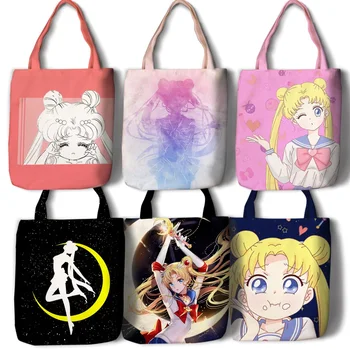 Women School Handbag Fashion Sailor Moon Usagi Tsukino Cosplay Canvas Tote Shoulder Bag Satchel Shopping Messenger Crossbody Bag
Women School Handbag Fashion Sailor Moon Usagi Tsukino Cosplay Canvas Tote Shoulder Bag Satchel Shopping Messenger Crossbody Bag