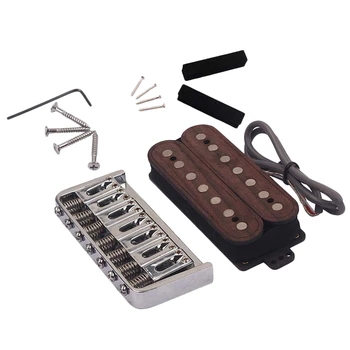 SEWS-Guitar Humbucker Pickup Bridge Kits 7 String Rose Wood For Electric Guitar And Pedal Steel Guitar
SEWS-Guitar Humbucker Pickup Bridge Kits 7 String Rose Wood For Electric Guitar And Pedal Steel Guitar