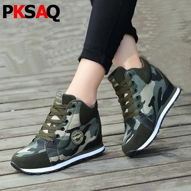 2019 Akexiya Women Wedge Sneakers Camouflage Canvas Shoes Women's Causul Shoes Female Comfort Footwear Height Increasing Shoe
2019 Akexiya Women Wedge Sneakers Camouflage Canvas Shoes Women's Causul Shoes Female Comfort Footwear Height Increasing Shoe