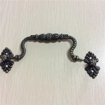 Box Handle Knobs Tracery Arch Bronze Tone 9.3cm x3.5cm 3.3cm x1.8cm Furniture Hardware,10Sets
Box Handle Knobs Tracery Arch Bronze Tone 9.3cm x3.5cm 3.3cm x1.8cm Furniture Hardware,10Sets