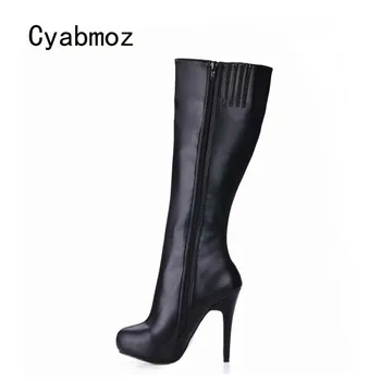 Cyabmoz High heels Shoes Woman Women Winter Snow Boots Botas Mujer invierno Over the knee Thigh High Boots Party Zapatos mujer
Cyabmoz High heels Shoes Woman Women Winter Snow Boots Botas Mujer invierno Over the knee Thigh High Boots Party Zapatos mujer