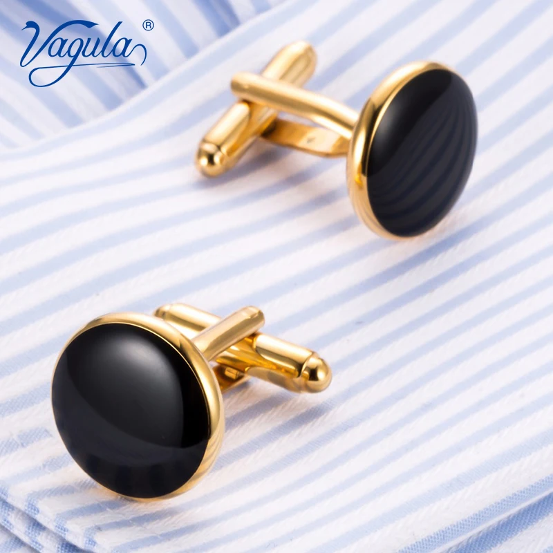 VAGULA Classic Copper Black Painting Round Men's Cufflink Wedding Suit Shirt Buttons Cufflinks 801
VAGULA Classic Copper Black Painting Round Men's Cufflink Wedding Suit Shirt Buttons Cufflinks 801