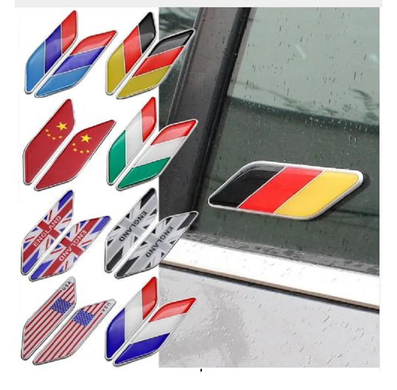 2Pcs/Set Car-Styling 3D Aluminum French US Flag Logo Leaf Side Emblem Badge Decal Car Stickers For Citroen Peugeot Renault DS
2Pcs/Set Car-Styling 3D Aluminum French US Flag Logo Leaf Side Emblem Badge Decal Car Stickers For Citroen Peugeot Renault DS