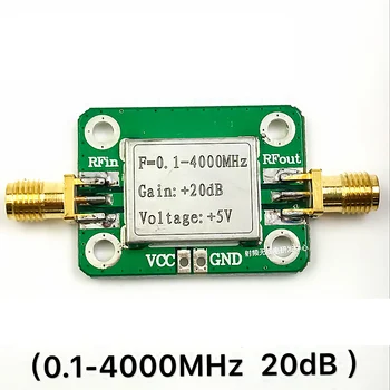 LNA 0.1--4000 MHz 20dB Broadband RF amplifier for FM HF VHF / UHF Ham Radio remote control receiver wifi Bluetooth
LNA 0.1--4000 MHz 20dB Broadband RF amplifier for FM HF VHF / UHF Ham Radio remote control receiver wifi Bluetooth