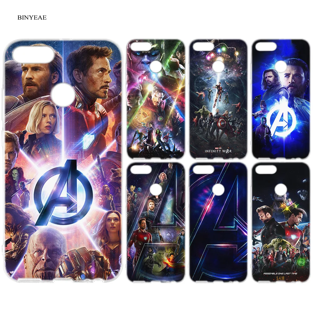 BINYEAE Avengers III Iron Man Captain America Silicone Case Cover for Xiaomi A1 A2 8 SE Redmi Note 4X 5 6 5A 6A S2 Pro Case Capa
BINYEAE Avengers III Iron Man Captain America Silicone Case Cover for Xiaomi A1 A2 8 SE Redmi Note 4X 5 6 5A 6A S2 Pro Case Capa