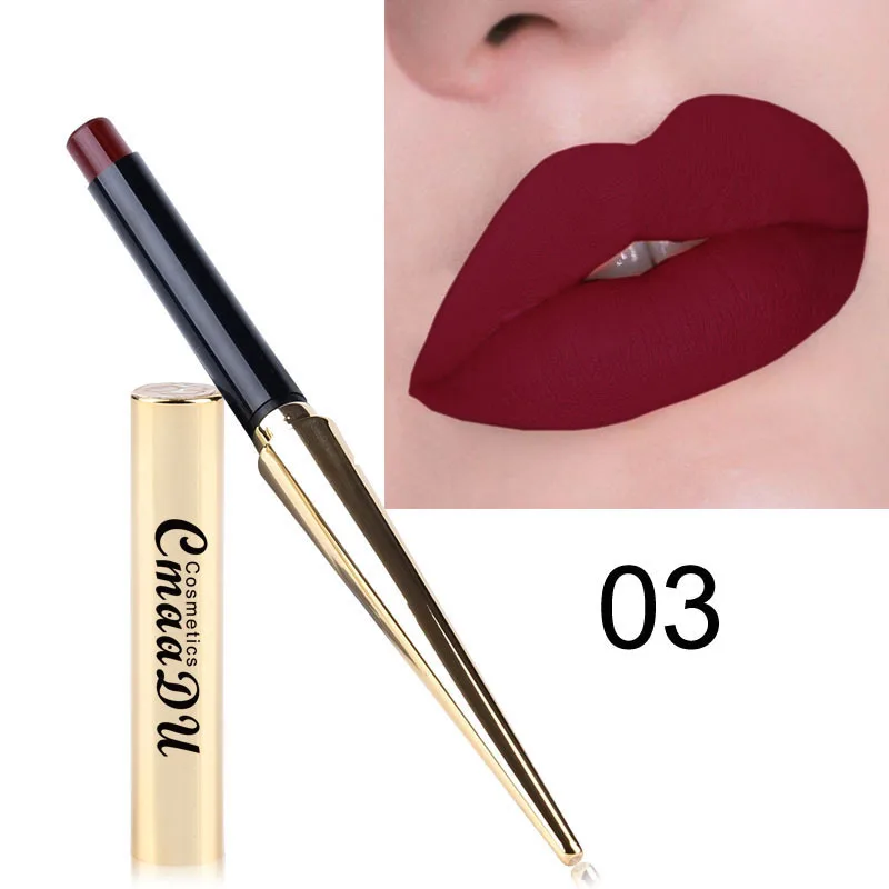 Cmaadu 12 Colors Bullet Head Lipstick Matte Waterproof Long Lasting Makeup Liquid Tint Lip Gloss Tube Make Up Cosmetics
Cmaadu 12 Colors Bullet Head Lipstick Matte Waterproof Long Lasting Makeup Liquid Tint Lip Gloss Tube Make Up Cosmetics