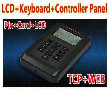 All-in-one, 4 in 1,Pin code+125KHz ID reader+LCD screen integrated with access controller panel with web ip+tcp network+software
All-in-one, 4 in 1,Pin code+125KHz ID reader+LCD screen integrated with access controller panel with web ip+tcp network+software