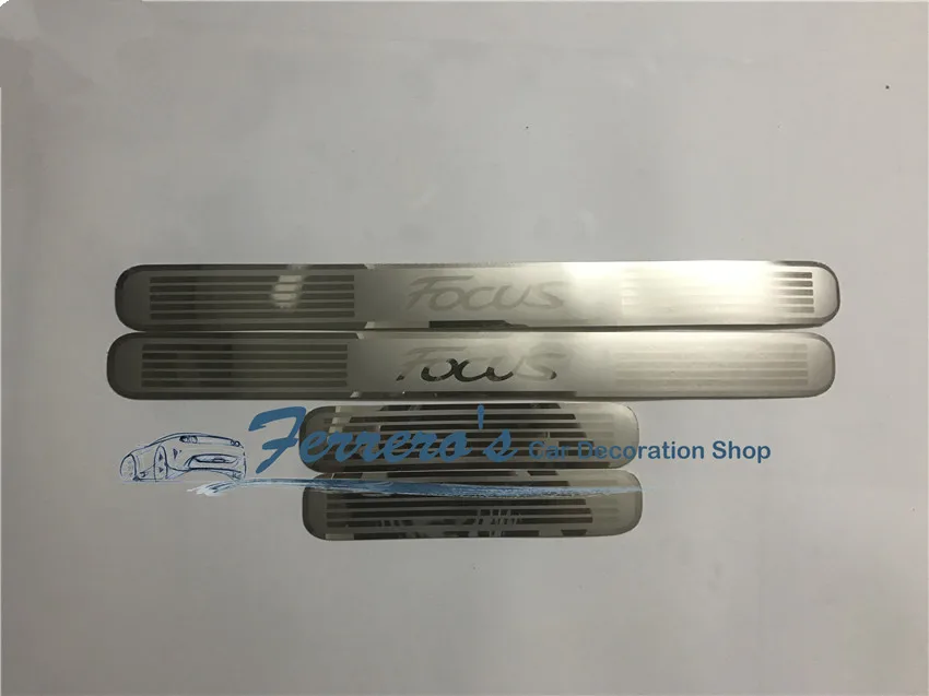 Free shipping 4pcs/lot car stickers styling for 1998-2004 Ford FOCUS 1 MK1 ultra-thin Stainless Steel Door Sill Scuff Plate
Free shipping 4pcs/lot car stickers styling for 1998-2004 Ford FOCUS 1 MK1 ultra-thin Stainless Steel Door Sill Scuff Plate