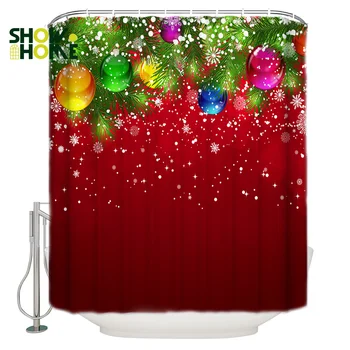 SHOWHOME Shower Curtain Merry Christams White Snow Shower Curtain Bathroom Curtain Home Decoration
SHOWHOME Shower Curtain Merry Christams White Snow Shower Curtain Bathroom Curtain Home Decoration