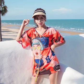 May Female Beach 2019 2 Piece Swimsuit Women Swimwear Bathing Suit Woman Split Three Underwire Bracket Cartoon Polyester Sierra
May Female Beach 2019 2 Piece Swimsuit Women Swimwear Bathing Suit Woman Split Three Underwire Bracket Cartoon Polyester Sierra