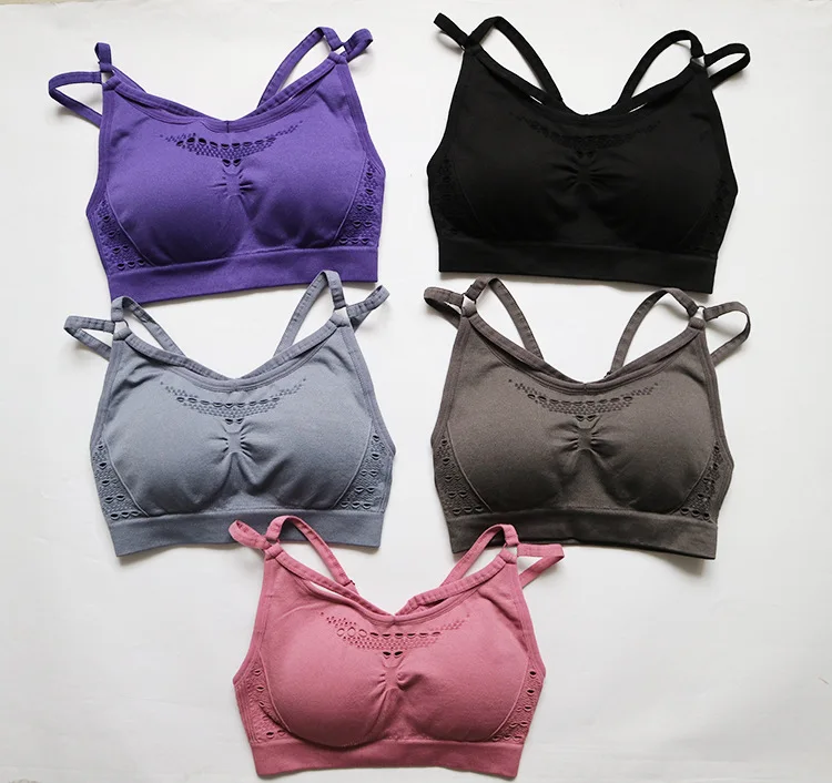Woman Energy active Bra Seamless fitness Cross Strappy Back Bra With Pad Fitness Top Activewear
Woman Energy active Bra Seamless fitness Cross Strappy Back Bra With Pad Fitness Top Activewear