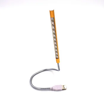 by dhl or fedex 500pcs NEW Metal Material USB LED light lamp 10LEDs flexible variety of colors for Notebook Laptop PC Computer
by dhl or fedex 500pcs NEW Metal Material USB LED light lamp 10LEDs flexible variety of colors for Notebook Laptop PC Computer