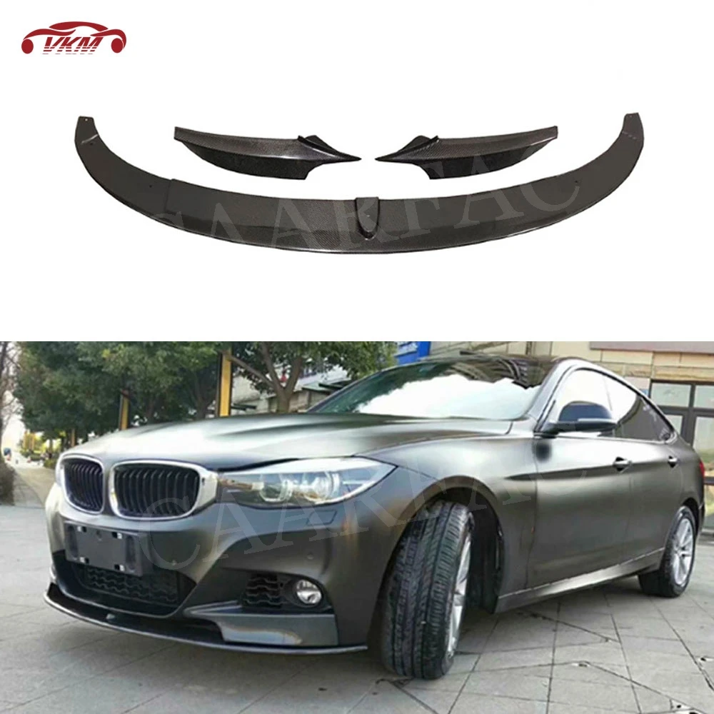 Carbon Fiber Front Bumper Lip Spoiler Splitters Apron for BMW 3 Series F34 GT M Sport 2014 - 2018 Car Styling
Carbon Fiber Front Bumper Lip Spoiler Splitters Apron for BMW 3 Series F34 GT M Sport 2014 - 2018 Car Styling