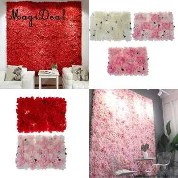 MagiDeal Artificial Silk Rose Hydrangea Flower Wall Panel Stage Background Home Shop Wedding Backdrop Venue Decor
MagiDeal Artificial Silk Rose Hydrangea Flower Wall Panel Stage Background Home Shop Wedding Backdrop Venue Decor