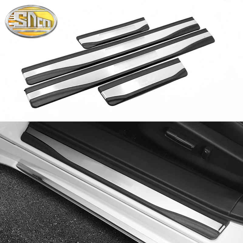 4PCS High-quality Stainless Steel Welcome Pedal Car Scuff Plate Pedal Trim Threshold Door Sill For Honda Accord 2018 2019
4PCS High-quality Stainless Steel Welcome Pedal Car Scuff Plate Pedal Trim Threshold Door Sill For Honda Accord 2018 2019