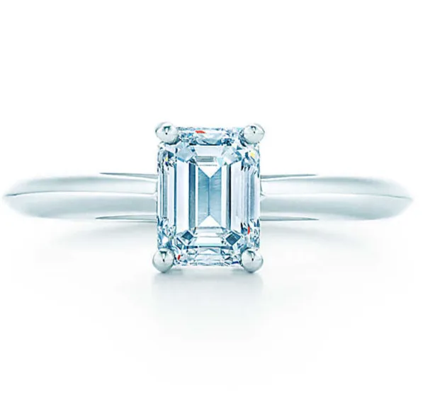 Fabulous Pure 18K White Gold Au750 Ring 1CT Square Emerald Cut Female Female Fine Wedding Ring Jewelry Fast Free Ship
Fabulous Pure 18K White Gold Au750 Ring 1CT Square Emerald Cut Female Female Fine Wedding Ring Jewelry Fast Free Ship