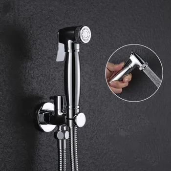Toilet Brass Hand Held Bidet Spray Shower Head Douche Kit Shatta Copper Valve Bathroom Bidet sprayer Jet Tap & Holder & hose
Toilet Brass Hand Held Bidet Spray Shower Head Douche Kit Shatta Copper Valve Bathroom Bidet sprayer Jet Tap & Holder & hose
