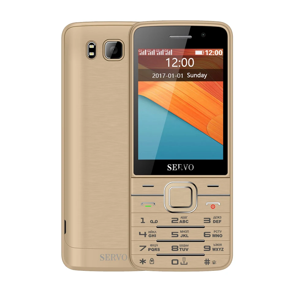 SERVO V9500 Quad SIM 4 SIM card 4 Standby Mobile Phone 2.8inch Bluetooth FM Radio Flashlight Feature Old Man CellPhone
SERVO V9500 Quad SIM 4 SIM card 4 Standby Mobile Phone 2.8inch Bluetooth FM Radio Flashlight Feature Old Man CellPhone