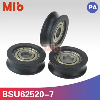 10pcs/lot 625zz ball bearing coated with NYLON PA plastic U grooved V type track grooved wheel roller pulley black BSU62520-7
10pcs/lot 625zz ball bearing coated with NYLON PA plastic U grooved V type track grooved wheel roller pulley black BSU62520-7
