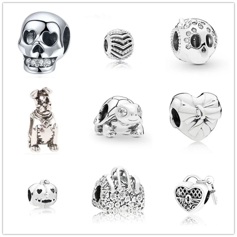 TTBEADS 1pcs silver European Charm Beads Fit Necklace Bracelet Pendant Chain jewelry making DIY new #1
TTBEADS 1pcs silver European Charm Beads Fit Necklace Bracelet Pendant Chain jewelry making DIY new #1