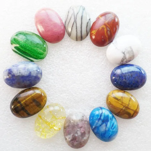 (12 pieces/lot) Wholesale Natural Mixed Stone Oval CAB Cabochon 25x18x6mm Free Shipping Fashion Jewelry J415
(12 pieces/lot) Wholesale Natural Mixed Stone Oval CAB Cabochon 25x18x6mm Free Shipping Fashion Jewelry J415