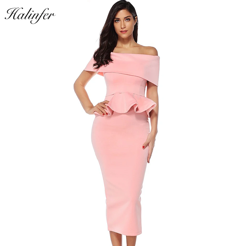 Halinfer 2018 New summer women dress sexy bodycon slash neck sashes 2 pieces dress celebrity party pink khaki dresses vestidos
Halinfer 2018 New summer women dress sexy bodycon slash neck sashes 2 pieces dress celebrity party pink khaki dresses vestidos