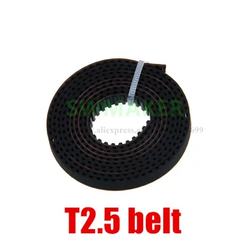 SWMAKER T2.5 black/white rubber opening timing belt conveyor belt conveyor belt 3d printer DIY ccessories 6mm width
SWMAKER T2.5 black/white rubber opening timing belt conveyor belt conveyor belt 3d printer DIY ccessories 6mm width