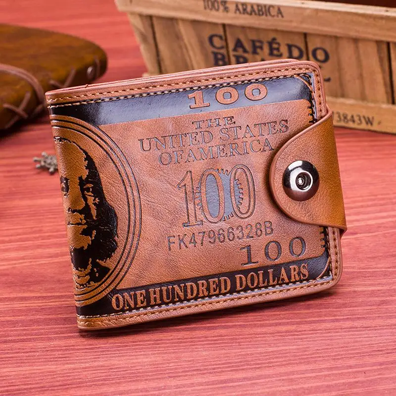 Men's Fashion Luxury 3D US Dollar Print PU Leather Wallets New Bifold Card Holder Business Casual Soft High Qulaity Wallet
Men's Fashion Luxury 3D US Dollar Print PU Leather Wallets New Bifold Card Holder Business Casual Soft High Qulaity Wallet