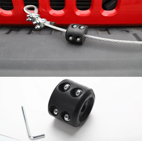 CarCarHome Universal Winch Guards Steel Cable Stop Hook Rope Cap Clip For Jeep Wrangler jk jl tj free shipping
CarCarHome Universal Winch Guards Steel Cable Stop Hook Rope Cap Clip For Jeep Wrangler jk jl tj free shipping