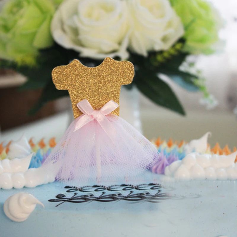 Cute Bowknot Princess Veil Dress Skirt Cake Toppers Baby Kids Girl Birthday Wedding Party Cupcake Insert Card Decoration
Cute Bowknot Princess Veil Dress Skirt Cake Toppers Baby Kids Girl Birthday Wedding Party Cupcake Insert Card Decoration