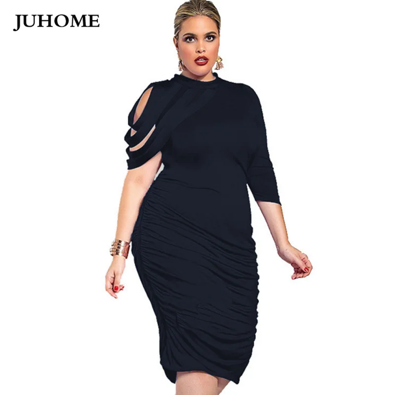 4xl 5xl large size Dress women's tunic clothes vintage O neck midi dress Vestidos femininos Casual slim party club big size robe
4xl 5xl large size Dress women's tunic clothes vintage O neck midi dress Vestidos femininos Casual slim party club big size robe