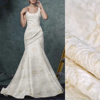 152CM Wide 198G/M Weight 85% Esserbetol & 15% Lyocell Beige Jacquard Brocade Fabric for Spring Autumn Dress Jacket DE1046
152CM Wide 198G/M Weight 85% Esserbetol & 15% Lyocell Beige Jacquard Brocade Fabric for Spring Autumn Dress Jacket DE1046