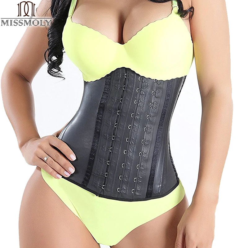 Miss Moly Women Fajas Trimmer Trainer Black Shapewear Body Shaper LATEX RUBBER Waist Underbust Cincher Corset Plus Size S-6XL
Miss Moly Women Fajas Trimmer Trainer Black Shapewear Body Shaper LATEX RUBBER Waist Underbust Cincher Corset Plus Size S-6XL