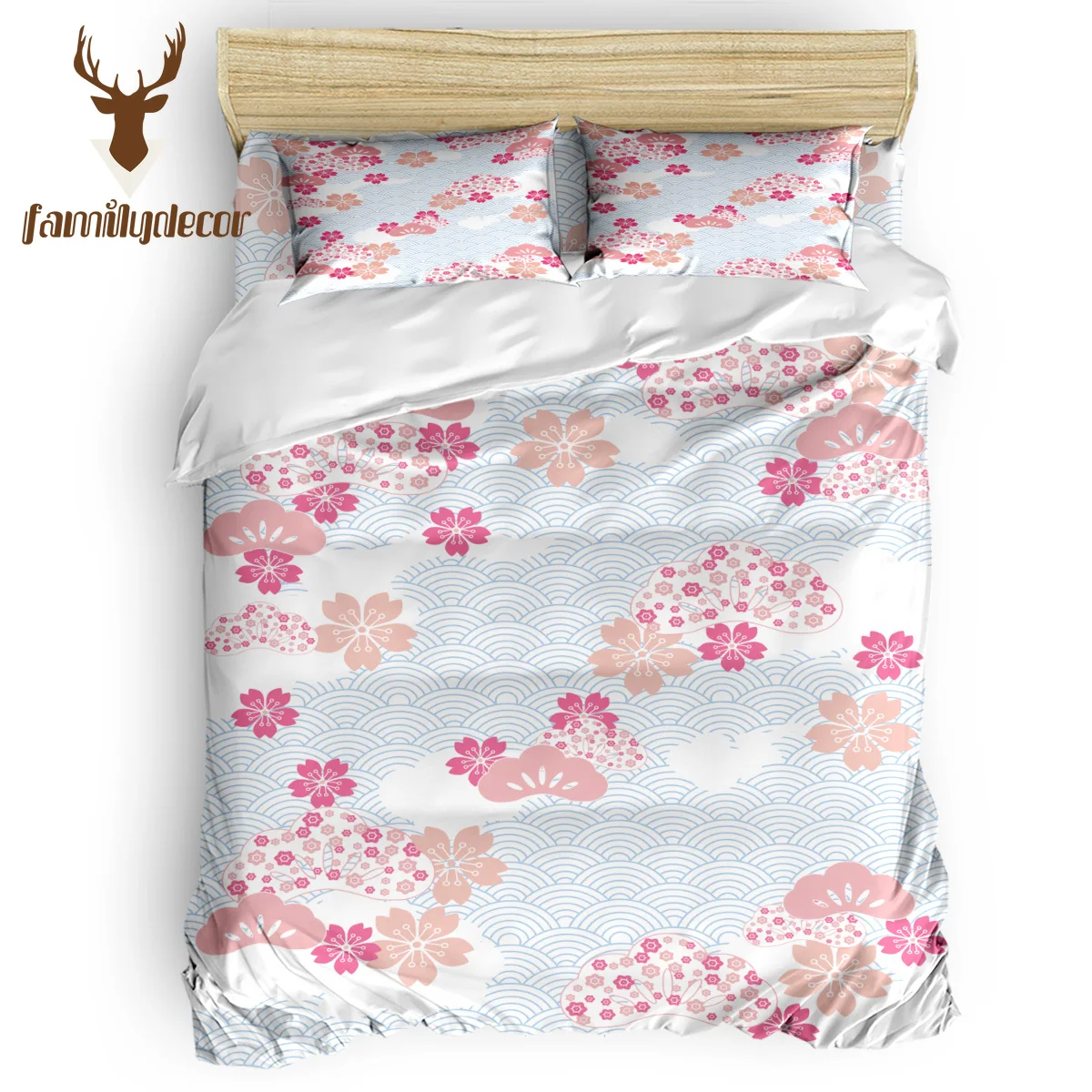 FamilyDecor Japan Cherry Blossoms Bedding Set Luxury Comforter Bedding Sets 3D King Size Red Blue Cotton DHL Free Shipping
FamilyDecor Japan Cherry Blossoms Bedding Set Luxury Comforter Bedding Sets 3D King Size Red Blue Cotton DHL Free Shipping