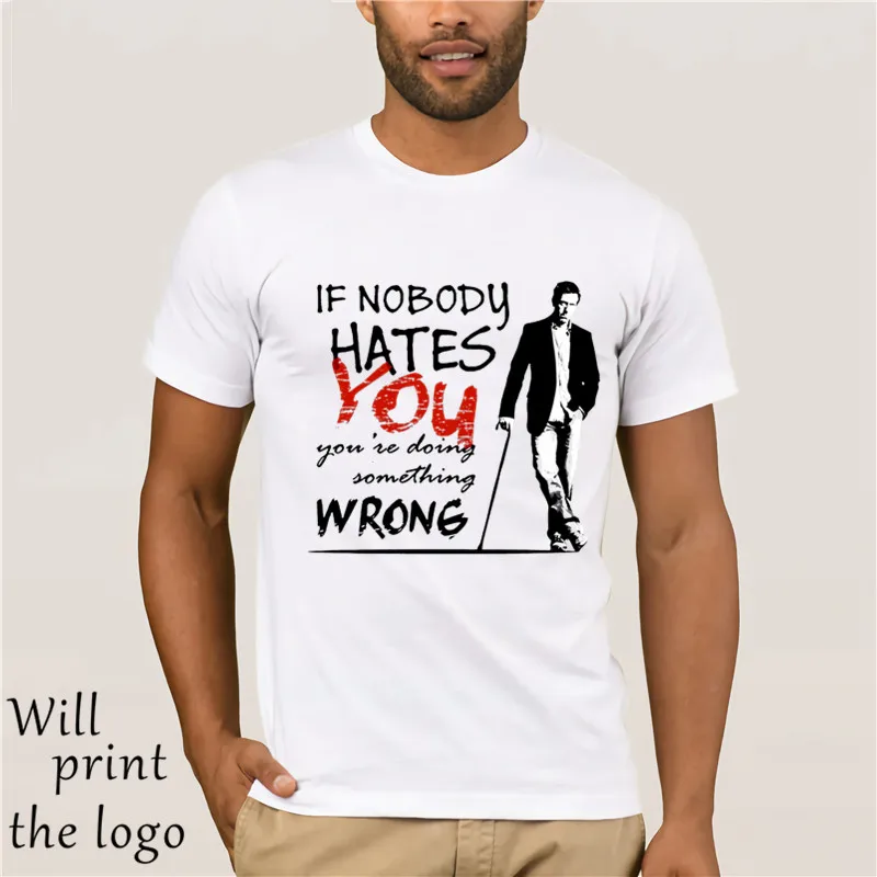 Uomo per il tempo libero Magliette Dr House MD Se Nessuno Odia Si Manica corta 100% Cotone O Neck T Shirt
Uomo per il tempo libero Magliette Dr House MD Se Nessuno Odia Si Manica corta 100% Cotone O Neck T Shirt