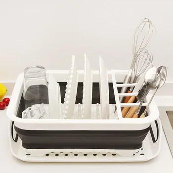 Dish Rack Kitchen Storage Organizer Home Furniture Environmentally Portable Camping Dish Drainer Dish Foldable Drying Rack
Dish Rack Kitchen Storage Organizer Home Furniture Environmentally Portable Camping Dish Drainer Dish Foldable Drying Rack