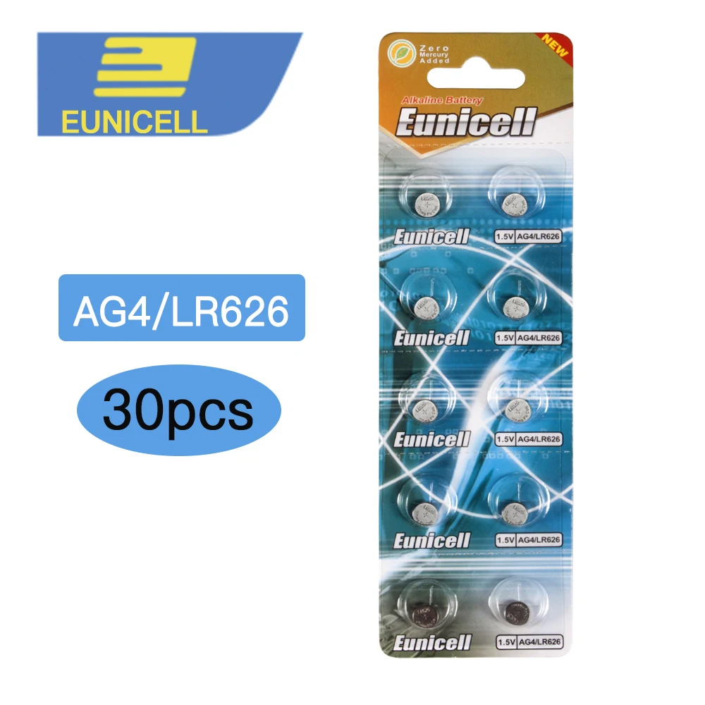 30pcs/Lot AG4 AG 4 377A 377 LR626 SR626SW SR66 LR66 Button Cell Watch Coin Battery batteries
30pcs/Lot AG4 AG 4 377A 377 LR626 SR626SW SR66 LR66 Button Cell Watch Coin Battery batteries
