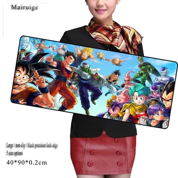 Mairuige Dragon Ball Z Anime Large Gaming Mouse Pad Rubber Gamer Locking Edge Keyboards Table Mat for LOL CSGO 30x80cm 40x90cm
Mairuige Dragon Ball Z Anime Large Gaming Mouse Pad Rubber Gamer Locking Edge Keyboards Table Mat for LOL CSGO 30x80cm 40x90cm