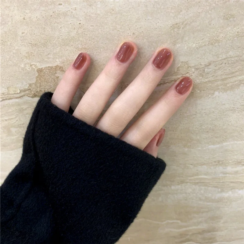 24pcs Fake Nails Jelly Grapefruit Artificial French Multiple Colors Pointed Bridal False Nails Self-sticking Tips Sticker
24pcs Fake Nails Jelly Grapefruit Artificial French Multiple Colors Pointed Bridal False Nails Self-sticking Tips Sticker