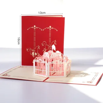 Free shipping 4pcs Hollow carousel bridesmaid groom parents Wedding Engagement Business party voice recording 3D Invitation ca
Free shipping 4pcs Hollow carousel bridesmaid groom parents Wedding Engagement Business party voice recording 3D Invitation ca