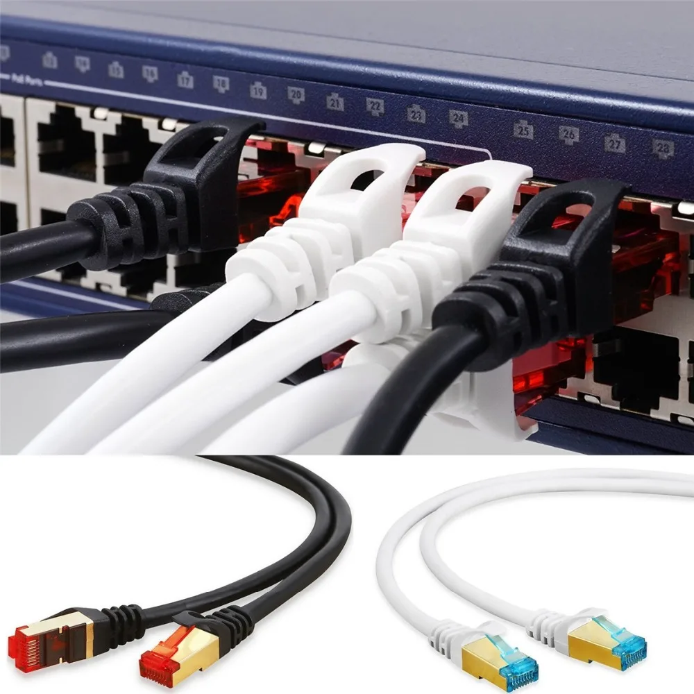 Сетевой кабель Cat 6 высокоскоростной до 1000 Мбит/с RJ45 Gigabit LAN| |