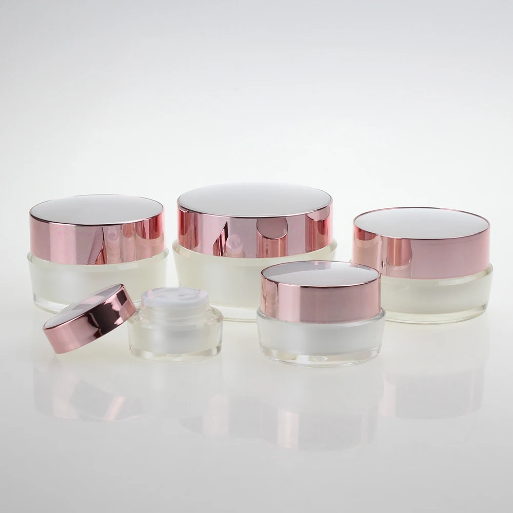 mini 5g acrylic cream jar, empty refillable bottle plastic face cream skincare packaging travel container wholesale
mini 5g acrylic cream jar, empty refillable bottle plastic face cream skincare packaging travel container wholesale