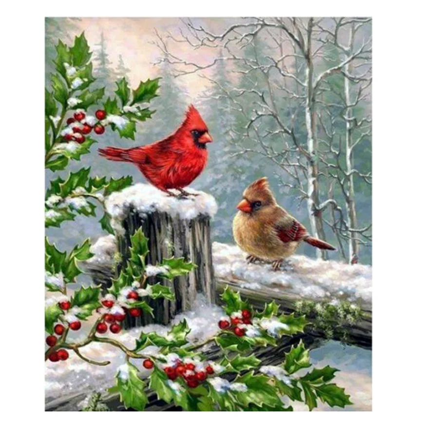 Diy Diamond Painting Cross Stitch Diamond Mosaic 5D Sets Full Bird fruit snow Diamond Embroidery Handmade Needlework new year
Diy Diamond Painting Cross Stitch Diamond Mosaic 5D Sets Full Bird fruit snow Diamond Embroidery Handmade Needlework new year